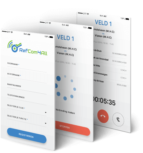 RefCom4All scheidsrechter app beschrijving