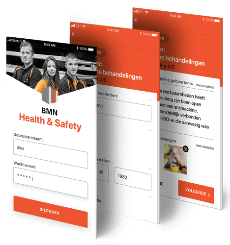 BMN Health & Safety app beschrijving