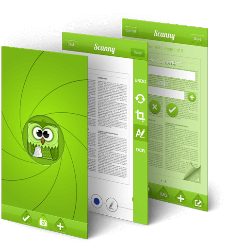 Scanny OCR app beschrijving