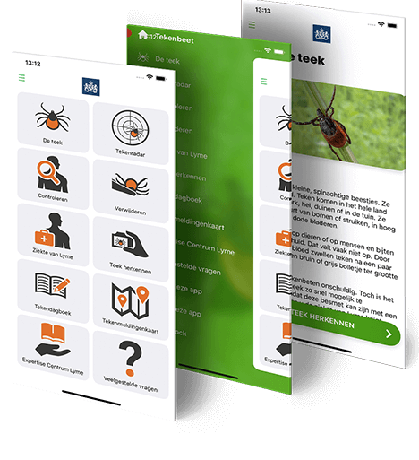 RIVM Tekenbeet voorlichtings-app 2.0 beschrijving