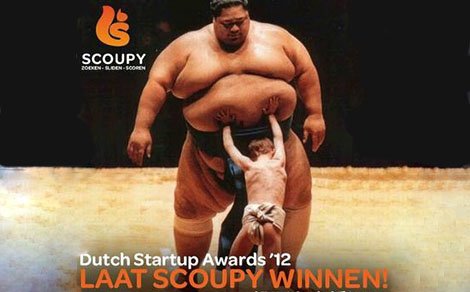 Scoupy genomineerd als 'BESTE MOBILE APP'!